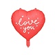 Folieballon 'Love You' Hart (45cm)