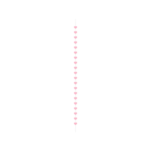 Hangslinger Hartjes Roze (3m)