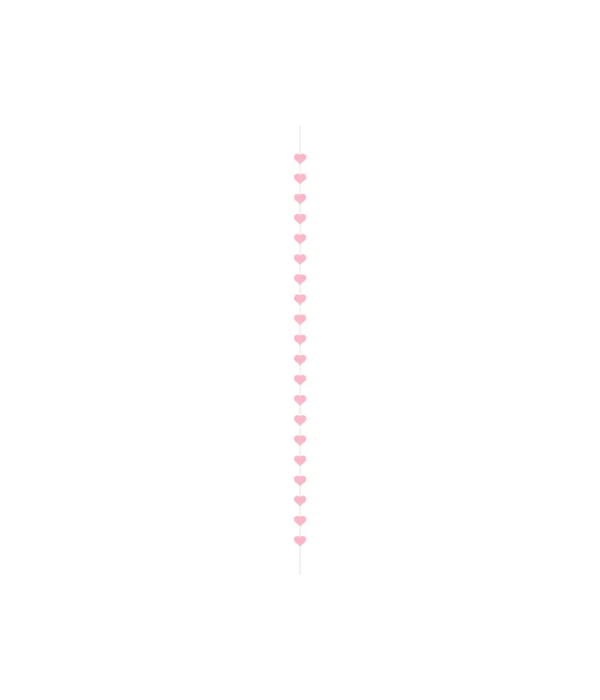 Hangslinger Hartjes Roze (3m)