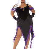 Zwoele Zeeheks Kostuum Ursula Plussize