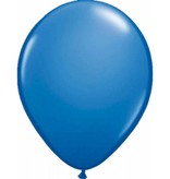 Blauwe ballonnen donkerblauw 30cm 10 stuks