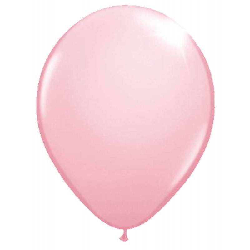 Roze metallic ballonnen 30cm 10 stuks