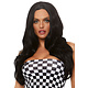 Long Wavy Pruik Winny Black