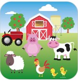 Decoratiebord Boerderij (50x50cm)