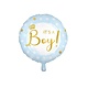 Folieballon Lichtblauw  'it's a boy!' (45cm)