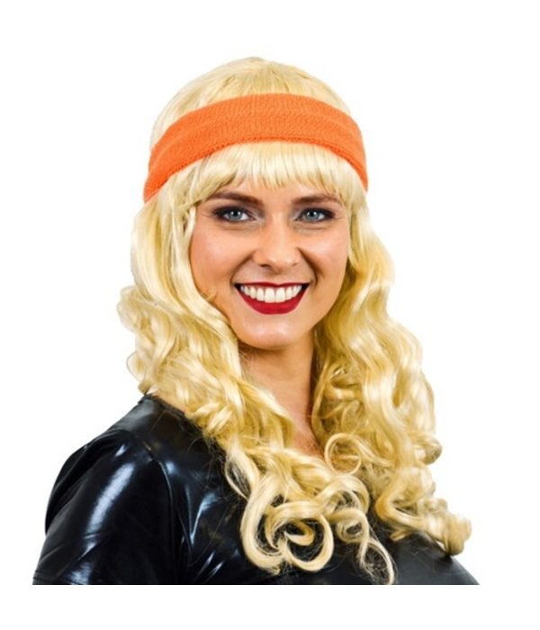 Sportieve Hoofdband Oranje