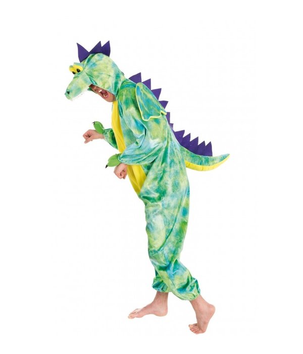Groene Draken Onesie Volwassenen