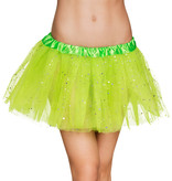 Party Tutu Twinkle Neon Groen Dames