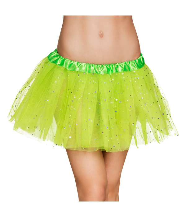 Party Tutu Twinkle Neon Groen Dames