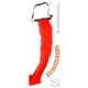 Duivelstaart pluche rood