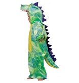 Groene Draken Onesie Kind