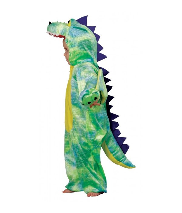 Groene Draken Onesie Kind