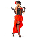 Burlesque Jurk Briana Rood