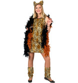 Leopard Lady Kostuum Dames