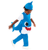 Baby Shark Kostuum Peuter Blauw