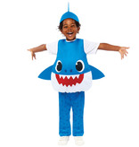 Baby Shark Kostuum Peuter Blauw
