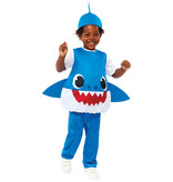 Baby Shark Kostuum Peuter Blauw