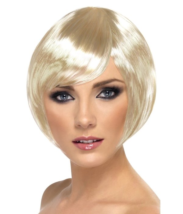 Blonde Bobline Pruik Babe