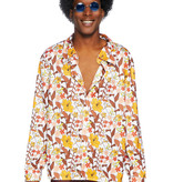 Hippie Blouse Floral Heren