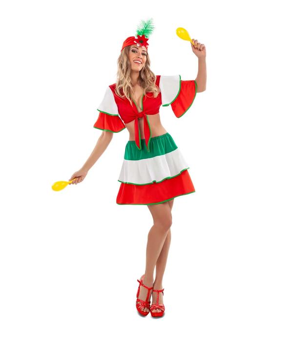 Sexy Rumba Danseres Kostuum