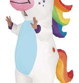 Opblaasbaar Eenhoorn Kostuum