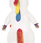 Opblaasbaar Eenhoorn Kostuum