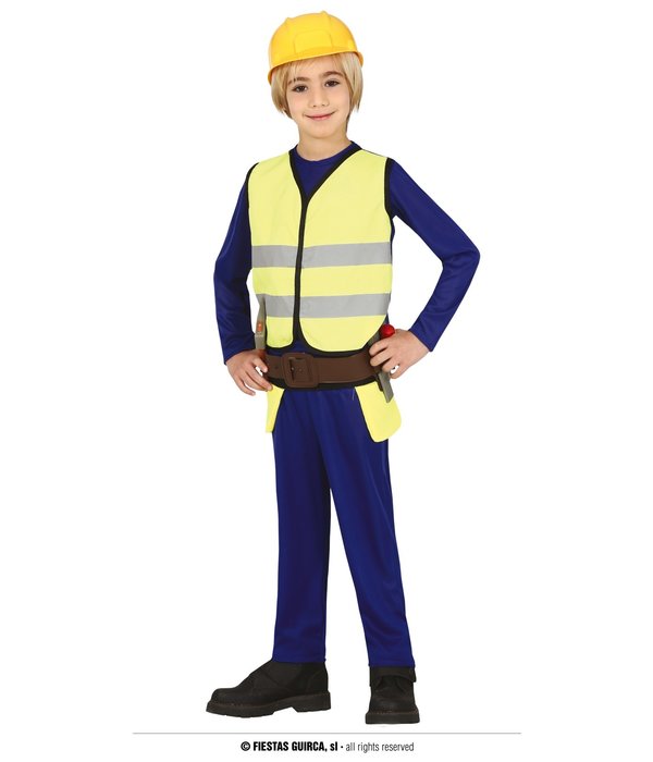 Bouwvakker Kostuum Kind