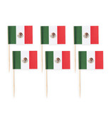 Vlaggenprikkers Mexico (50st)
