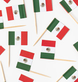 Vlaggenprikkers Mexico (50st)