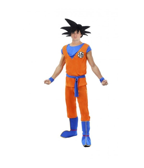 Kostuum Goku Saiyan Heren