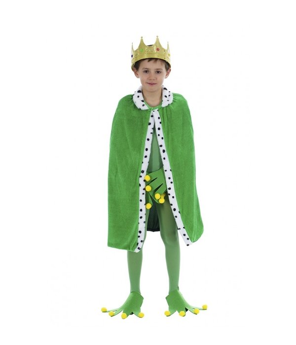 Koning Kikker Verkleed Set Kind
