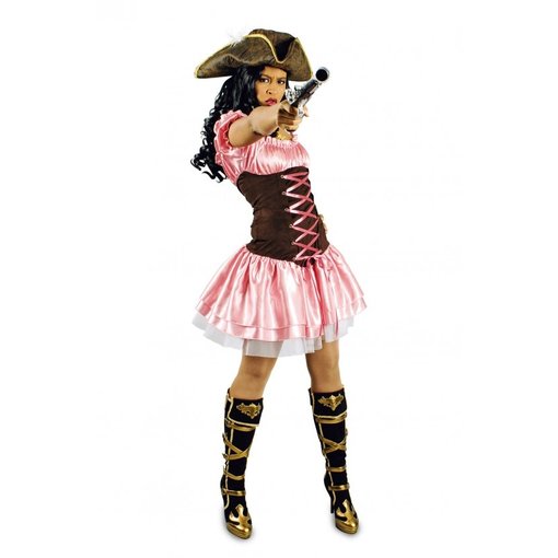 Pink Pirate Kostuum Diana Dames