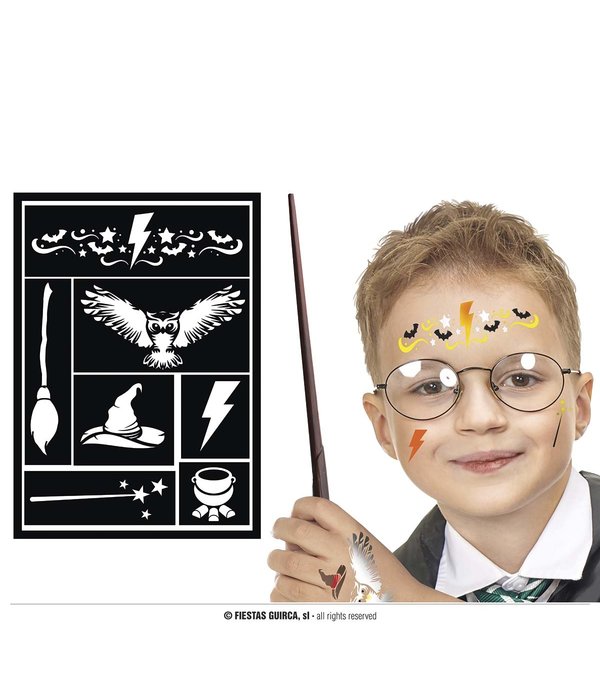 Harry Potter Make-up stencil