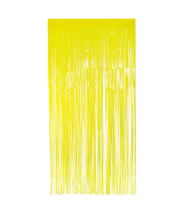 Deurgordijn Folie Neon Geel