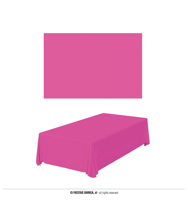 Tafelkleed Neon Fuchsia (137x274cm)