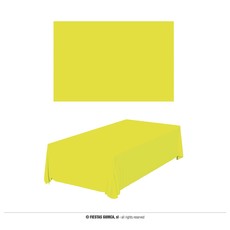 Tafelkleed Neon Geel 137x274cm