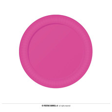 Borden Neon Fuchsia 23cm (6st)