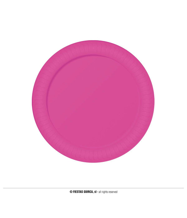 Borden Neon Fuchsia 23cm (6st)
