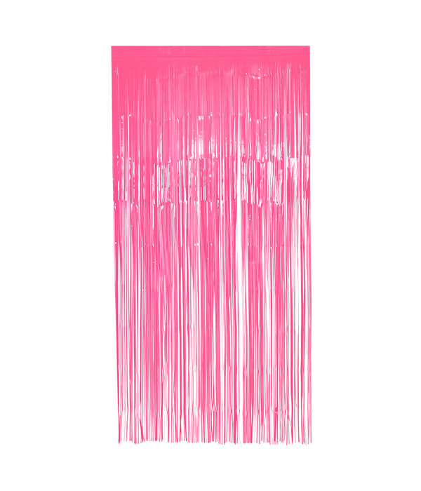 Deurgordijn Folie Neon Roze