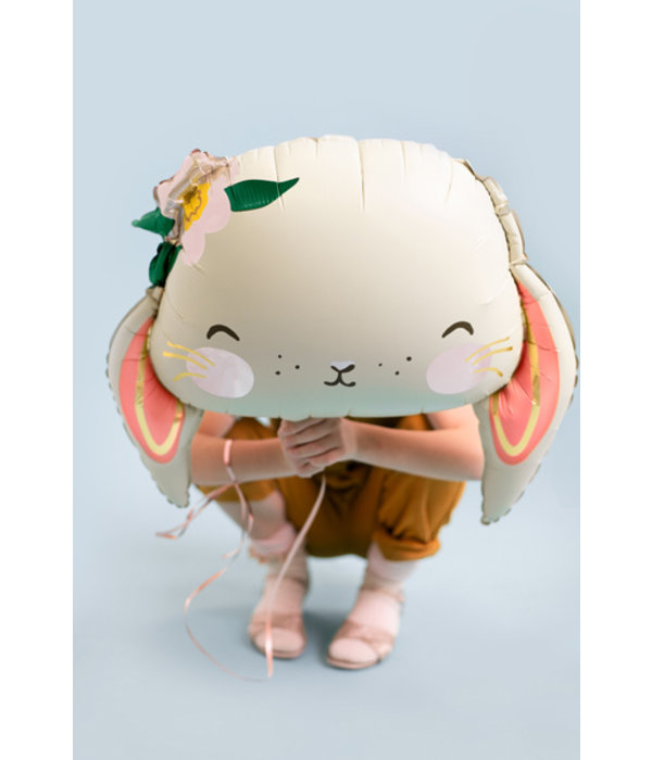 Folieballon Konijn (65x55cm)