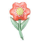 Folieballon Bloem (53x96cm)