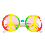 Regenboog Hippie Bril Peace