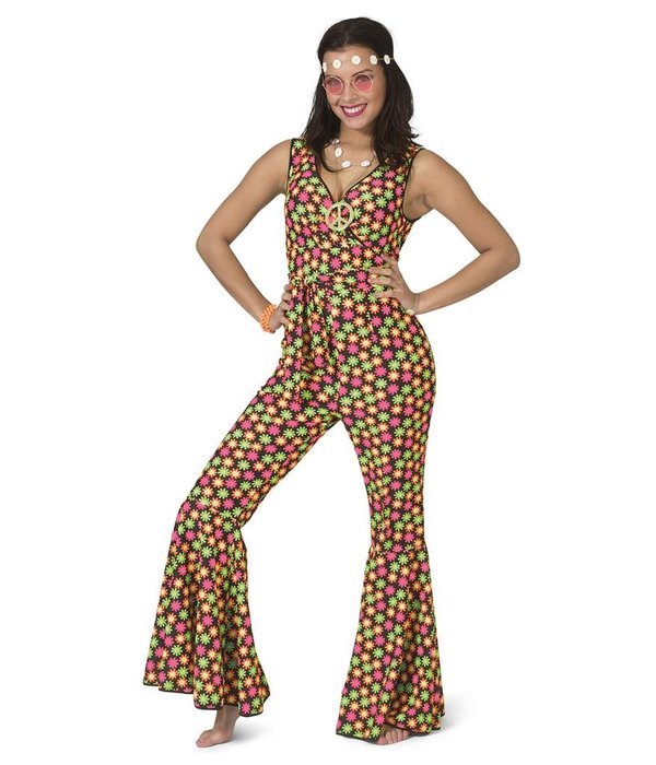 Hippie Jumpsuit Gebloemd Dames