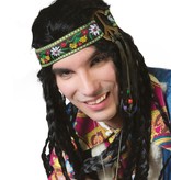 Hoofdband Flower Power Met Peace Teken