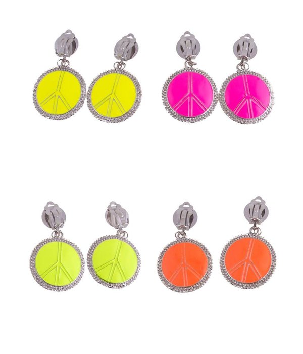 Peace Oorbellen Hippie Thema