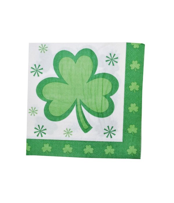 Servetten Shamrock Ierland (16st)