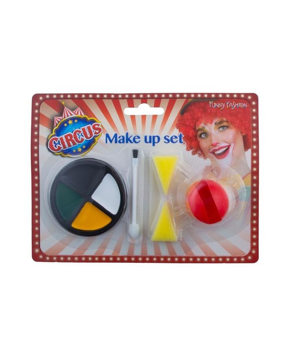 Clown Bobo Make-up Set