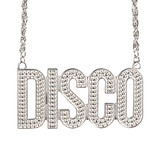 Zilveren Ketting Disco