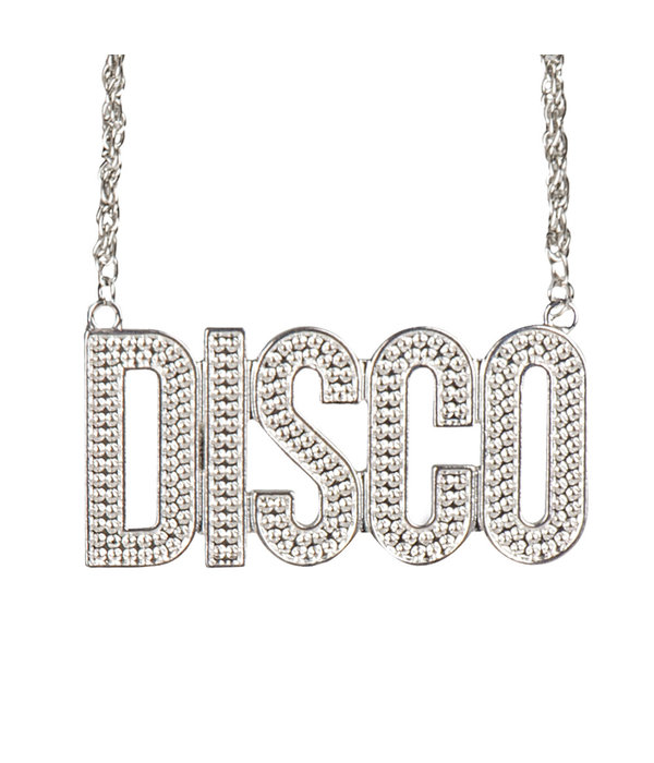 Zilveren Ketting Disco