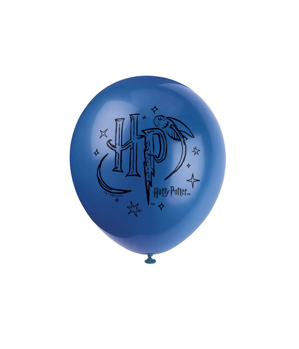 Harry Potter feestballonnen HP kleurrijk 30cm (8st)